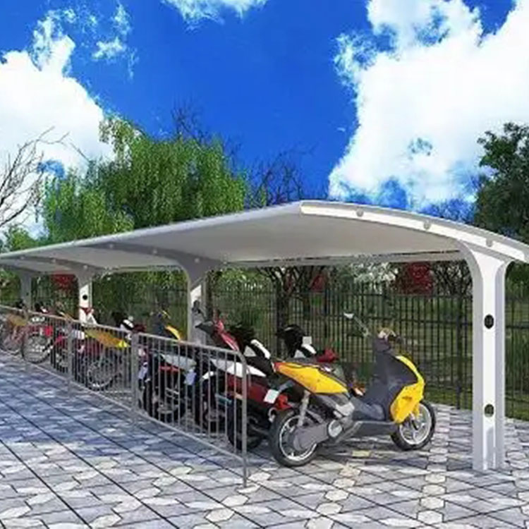 高邑县膜结构电动车棚