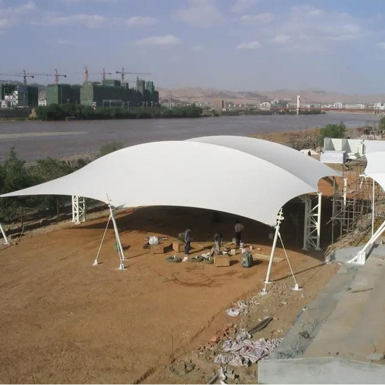 高邑县膜结构汽车棚